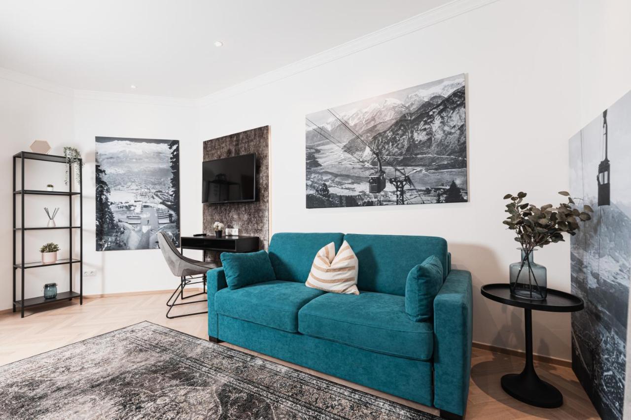 Center-Apartment - Grosse Wohnung Im Stadtzentrum In Perfekter Lage 因斯布鲁克 外观 照片